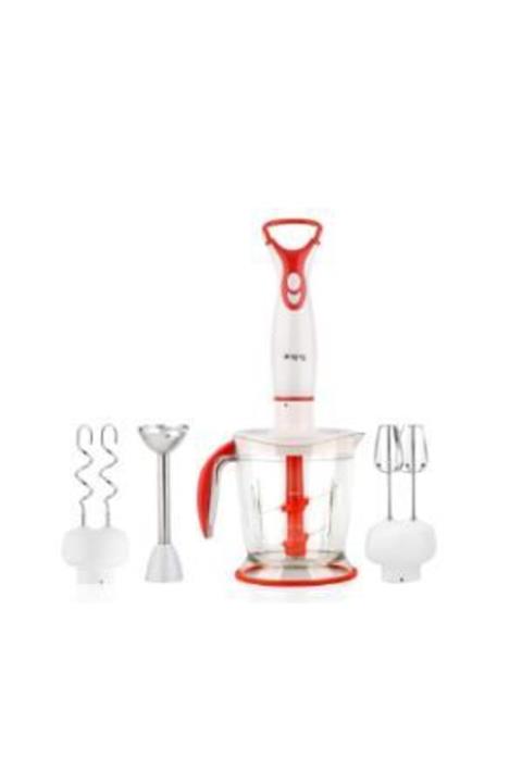 King K981 Nouva Kırmızı Blender Set