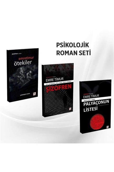 Az Kitap Psikolojik Roman Seti