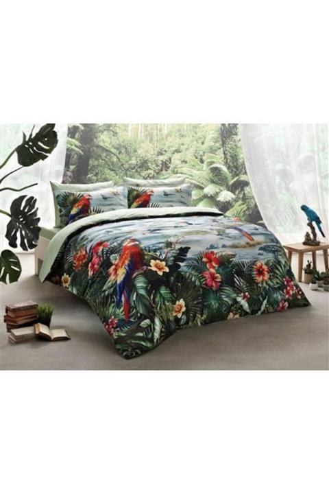 Taç Dıg.saten Yorgan Seti Kıng Sıze Forrest255x235