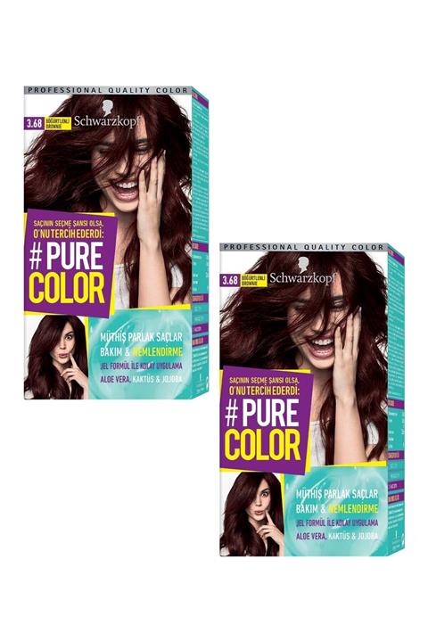 PURE COLOR 3-68 Böğürtlenli Brownie X 2 Adet