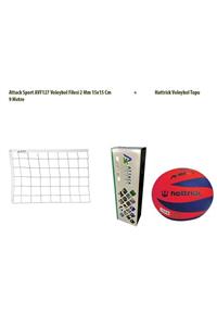 Attack Sport Voleybol Seti, Voleybol Filesi, Voleybol Topu