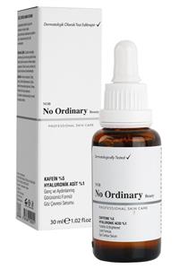 No Ordinary Caffeine %5 + Hyaluronic Acid %1 Göz Altı Torbası ve Morluk Serumu 30 ml