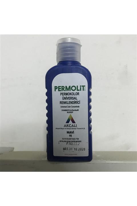 Permolit Permokolor Üniversal Renk Tüpü 50ml Mavi