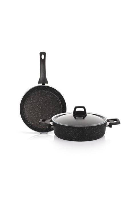 Schafer Dark Storm Basık Tnc.26cm+tava.26cm-2li St