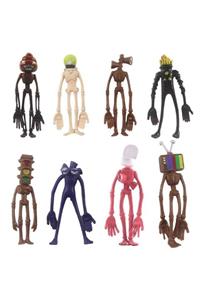 Schulzz Siren Kafa 8 Adet 10-12 Cm Figur Set