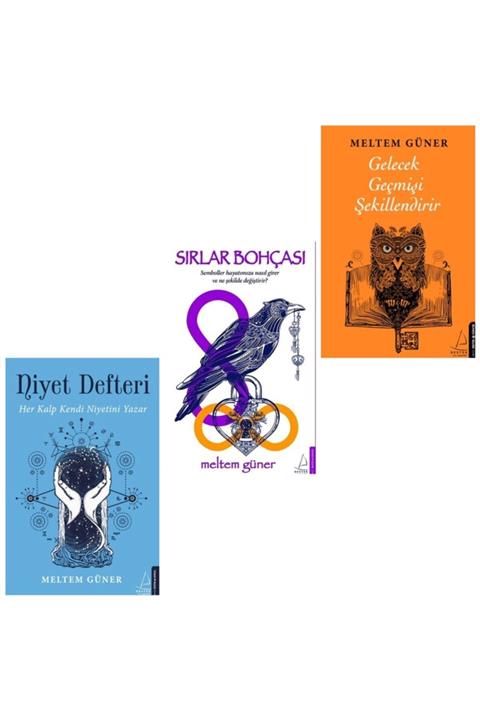 Destek Yayınları Gelecek Geçmişi Şekillendirir - Niyet Defteri - Sırlar Bohçası (MELTEM REYHAN 3'LÜ KİTAP SETİ)