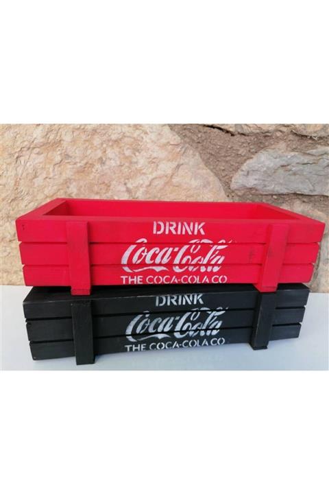 CocaCola Masif Dekoratif Kasa Ikili 30x13 cm