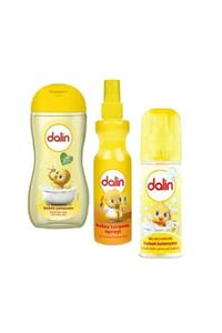 Dalin Bebek Şampuanı 200 Ml Kolay Tarama Spreyi 200 Ml Kolonya Bıcı Bıcı Kokulu 150 Ml