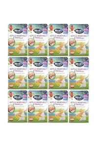 Hero Baby Hero Baby 200 Gr Sütlü 8 Tahıllı Rezeneli Kaşık Mama 12 Li Paket