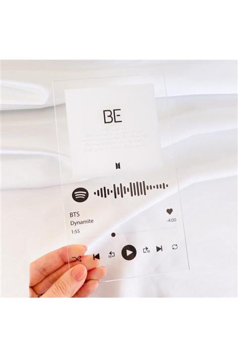 Aker Hediyelik Spotify Barkodlu Plak - Bts / Dynamite
