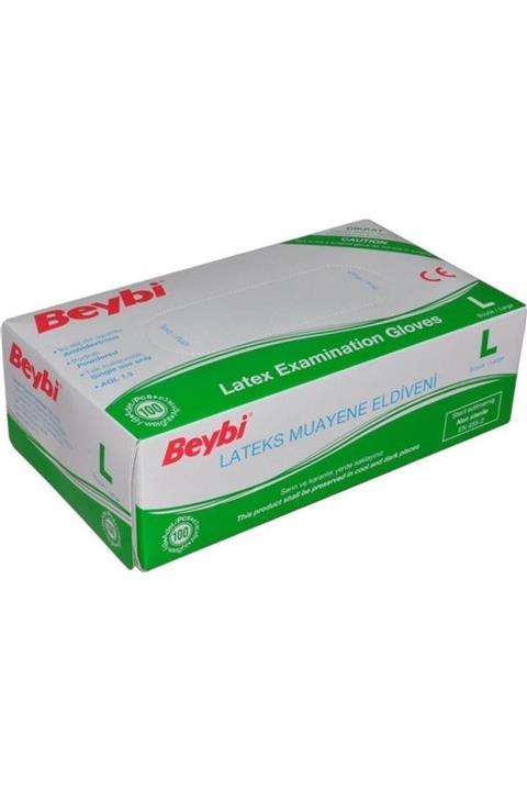 Beybi Pudralı Lateks 100'lü Large