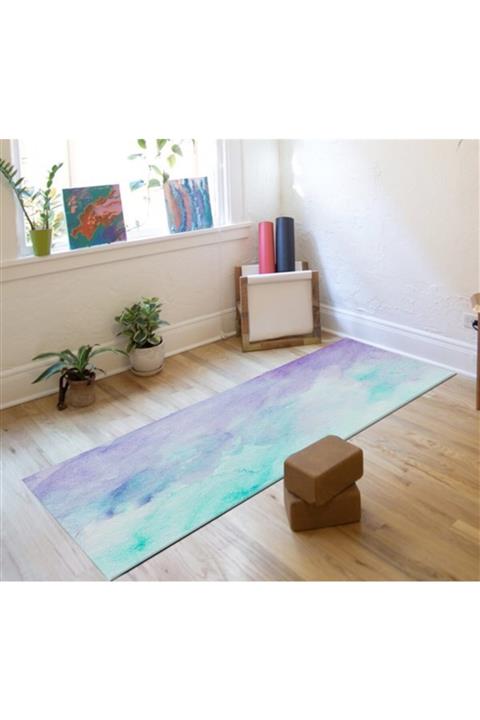 Markaev Mor Turkuaz Yoga Paspası 04