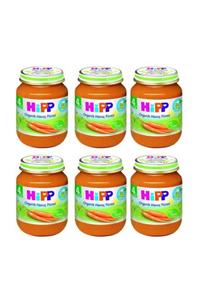 Hipp Organik Havuç Kavanoz Mama 125 Gr X 6 Adet