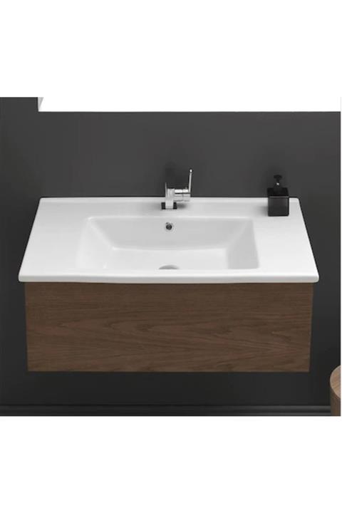 TURKUAZ Cerastyle Arte Etajerli Lavabo 100 Cm