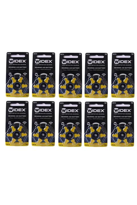 WİDEX Işitme Cihazı 10 Numara Pil 10 Paket