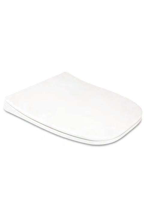 T MAY T-may Gökbel Kare Yavaş Kapanan Amortisörlü Klozet Kapağı Soft Close