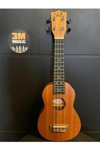 WINNER PUKA PK-250 Maun Ağacı Soprano Ukulele Ukulele+Kılıf+Yedek Takım Tel+Pena