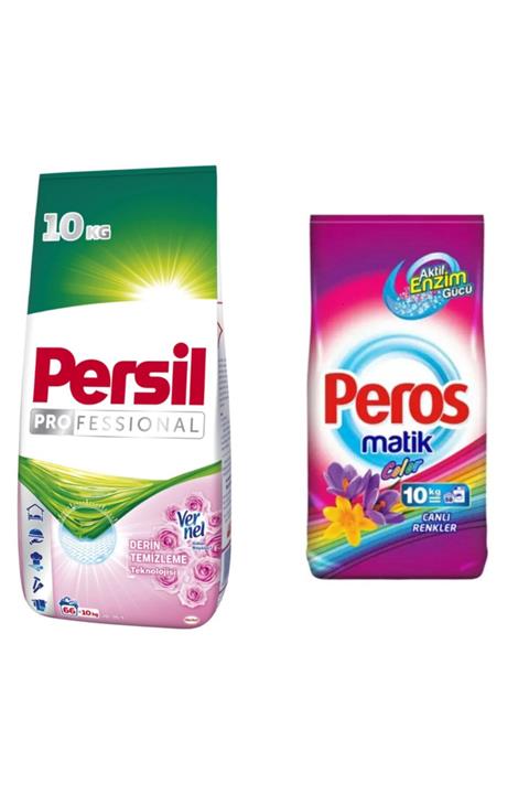 Peros Canlı Renkler 10 kg + Gülün Büyüsü 10 kg