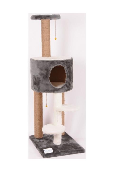 Cathause Gri Cat Hause Kedi Tırmalama Platformu Solo S07g