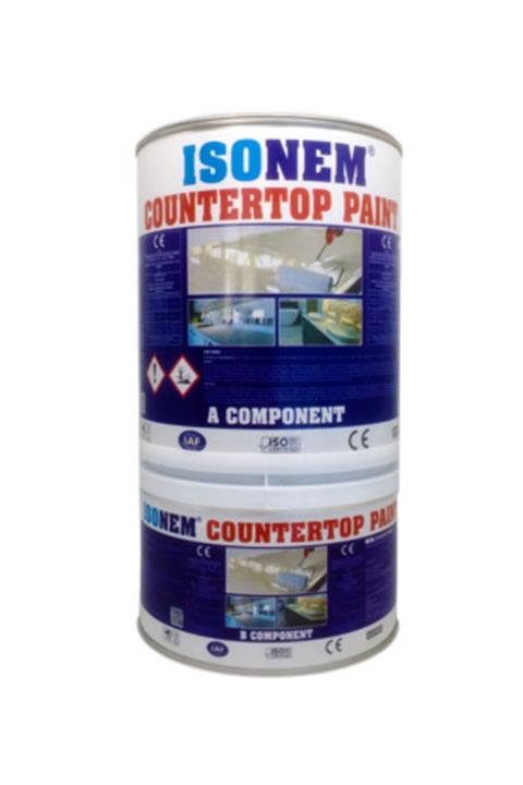 Isonem Countertop Paint Tezgah Boyası 2 Kg Beyaz Beyaz