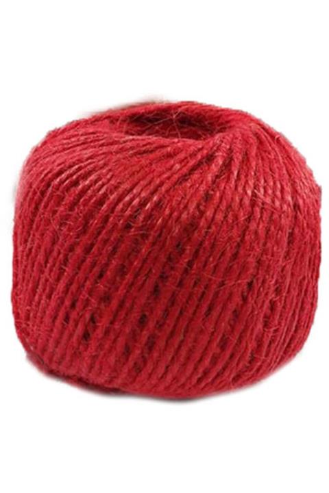 orhanucuzluk Kırmızı Jüt İp