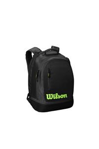 Wilson Team Siyah/yeşil Tenis Sırt Çantası