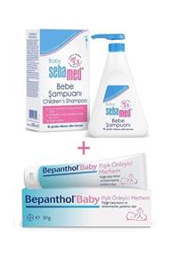 Sebamed Yenidoğan Şampuan 500 Ml + Bepanthol Pişik Önleyici Krem 30 Gr