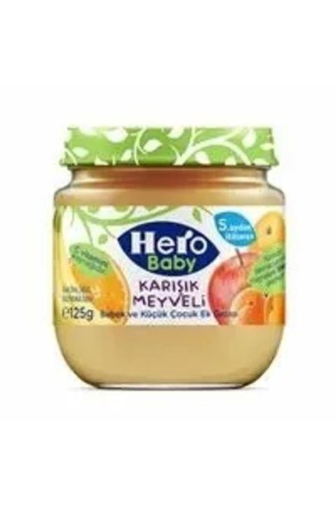 Hero Baby Karışık Meyveli 125 gr X 6 Adet