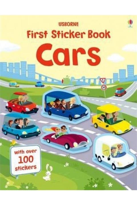 Usborne First Sticker Book Cars