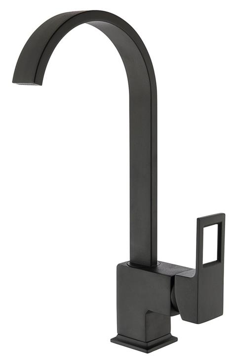 Vilas Dallas Kare Evye Siyah Şelale Sistemi Mutfak Bataryası