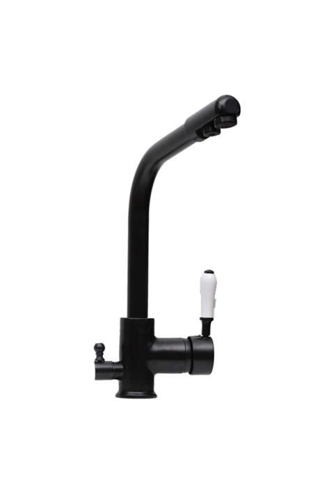 LPD LİDER Arıtıcılı Evye Bataryası Mat Siyah