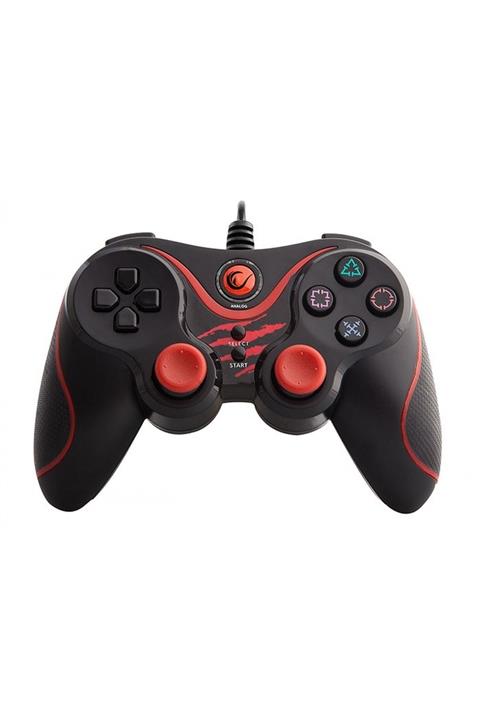 Life Teknoloji Rampage Sg-r601 Titreşimli Ps3/pc Usb Oyun Kolu Gamepad Joypad 1.8m Kırmızı