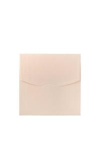 Ege 18x18cm Metalik Krem 240 gr Lüks Davetiye Zarfı 50 Adet