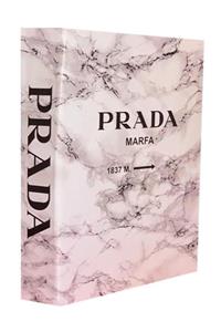 LYN HOME & DECOR Prada Beyaz Dekoratif Kutu 27x19x4