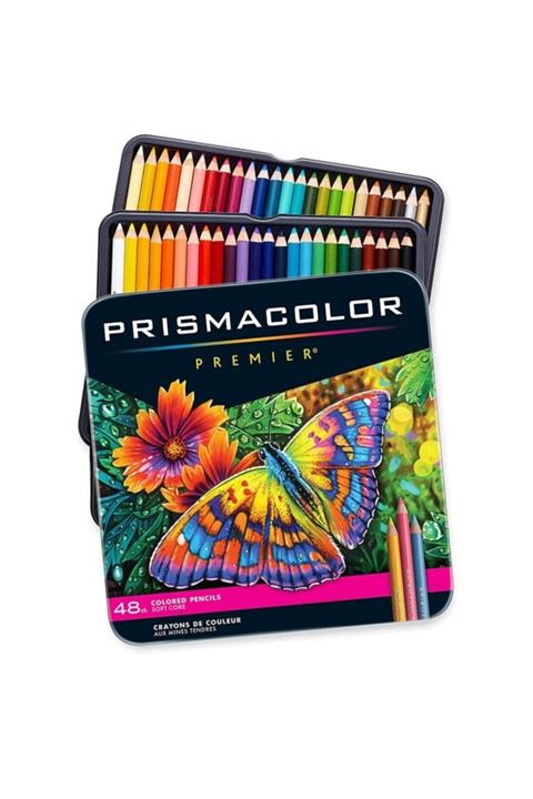 Prismacolor Siyah Premier Renkli Sanat Kalemleri 48 Adet