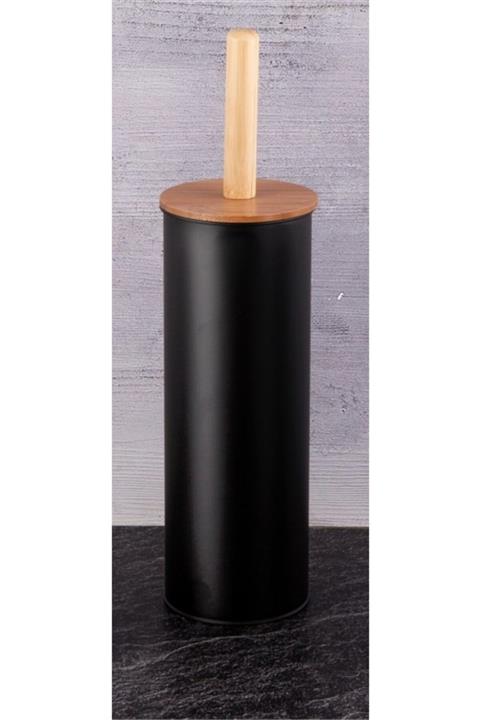 Tohana Bambu Saplı Tuvalet Fırçası Siyah