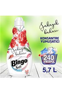 Bingo Soft Konsantre Çamaşır Yumuşatıcısı Şakayık Baharı 1440 Ml Ekonomi Paketi 4'lü