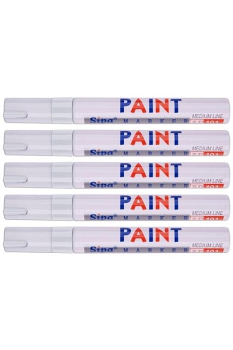 Transformacion 5 Adet Beyaz Rötüş Ve Derz Boyama Kalemi