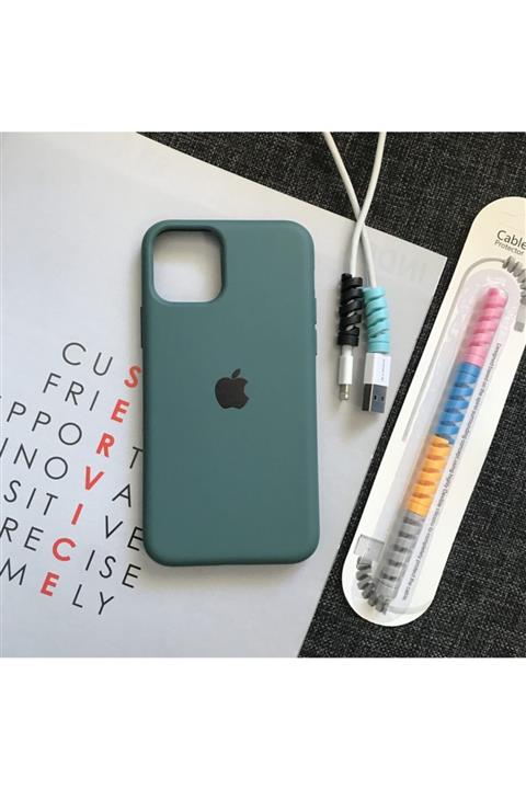 SUPPO Iphone 11 Pro Logolu Lansman Kılıf+kablo Koruyucu (dikkat Ip 11 Ile Uyumlu Değildir.)