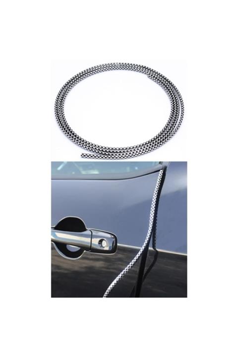 GreencaseStore Transformacion Kapı Bagaj Koruyucu Damalı Şerit 5 Metre