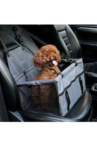 Ankaflex Araç Seyahat Kedi Köpek Evci Hayvan Taşıma Koltuğu Askılı Çanta Araba Yatağı