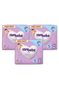 Canbebe 5 Numara Bebek Bezi Junıor 11-18 kg  3 Paket 138 Adet