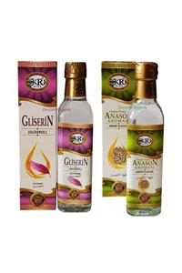 Krk Gıda 2 Çeşit Anason Aroması 250 Ml + Gliserin 250 Ml