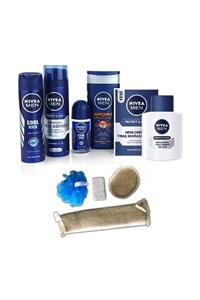 Nivea Erkek Cilt Bakım Ve Banyo Seti - Lif Ve Kese Seti Set