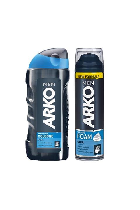 ARKO Men men Cool Tıraş Kolonyası 250ml+tıraş Köpüğü 200ml