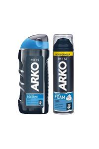 ARKO Men men Cool Tıraş Kolonyası 250ml+tıraş Köpüğü 200ml