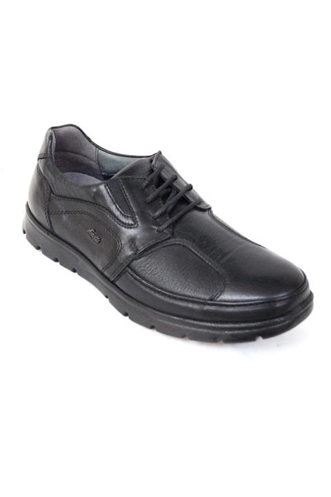 Forelli 32605-h Siyah Hakiki Deri Erkek Ayakkabı