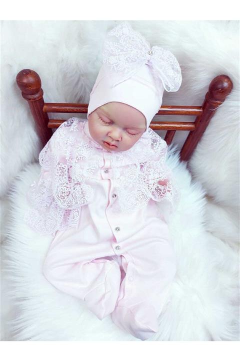 Şeker Tadında Tasarımlar Rüya Tulum Seti-pembe