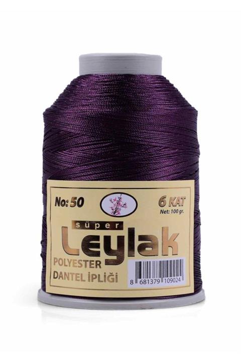 Leylak Dantel Ve Oya Ipi 50 No 100 Gr Mürdüm