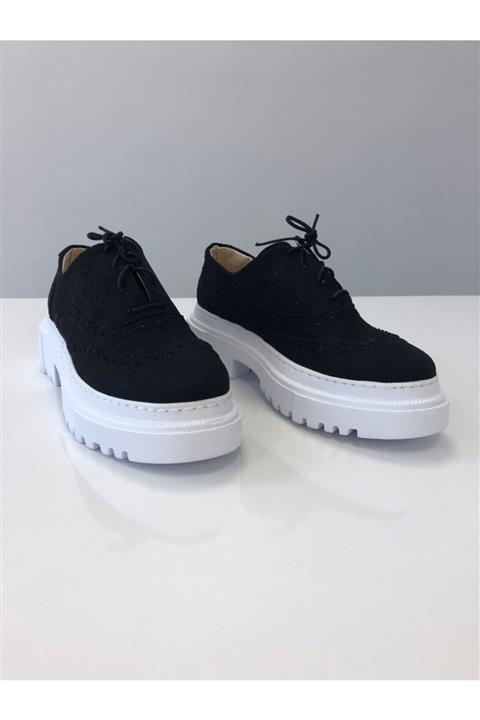 TUUBA SHOES Lively Siyah Oxford
